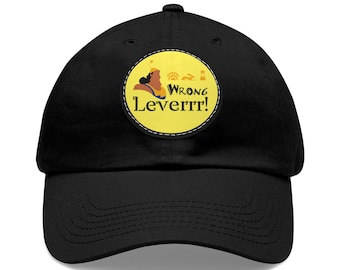 Kronk Wrong Leverrr Trucker Hats, The Emperor's New Groove Caps, baseballcaps met leren patch, accessoirecadeaus Disney-paar, Disney-schurk
