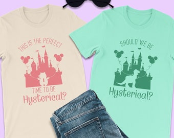 Toy Story Shirts, This is the Perfect Time To Be Hysterical Shirt, Hamm Shirts, Toy Story Land, Couples Disney Shirts, Family Disney Shirts