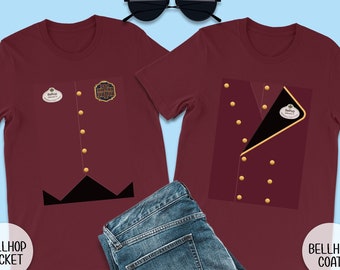 Piccolo gemakkelijk shirt, T-shirts Tower of Terror, bijpassende Halloween-shirts voor koppels, outfits voor familie en vrienden, Hollywood Studios