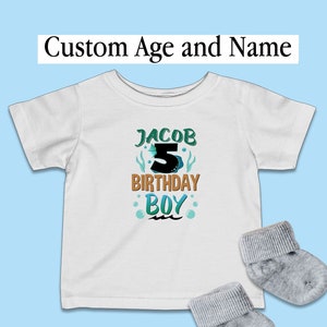 Benutzerdefinierte Alter und Name Pixar Luca Geburtstag Thema Shirt, Disney Familie Geburtstag Kinder, Luca Paguro Säuglingskostüm, Babykleidung, Kinderkleidung