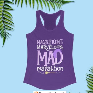 The Sword in the Stone Running Tank Tops, Magnificent, Marvelous, Madam Mim Runners Tank Top, runDisney Outfit,  Disneyland Marathon Weekend