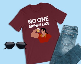 Gaston Drinks Shirt - Etsy