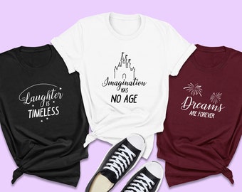 My First Disney Trip Shirt, Laughter is Timeless, Disney Family Vacation Shirts, Disneyland Shirt, Disney World Shirts, Disney Cruise Shirts