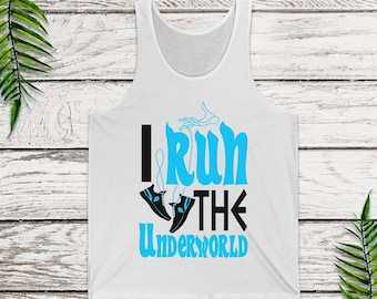 Descendants Tank, I Run the Underworld, Hades Costume, Disney Hercules Tank, Disney Running Costume, runDisney Shirt, Disney Villain Shirt