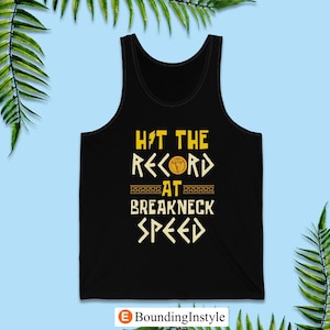 Hercules Running Tank Top, Hit The Record At Breakneck Speed, Hercules Run Shirt, runDisney Costume, Runner Marathon Weekend Outfit