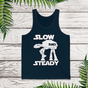 Star Wars Tank, Slow and Steady Tank, Disney Tank Tops, Star Wars Shirt, Star Wars Gift, Star Wars Blaster, Run Disney Shirts, Disney World