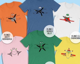 Disney vliegtuigen shirt, Disney Pixar shirt, Disney Planes Party, Disneyland familie shirts, Disney paar tshirts, Disney World Group shirts
