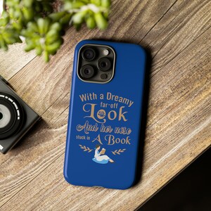 All Model iPhone Cases, With a Dreamy Far-Off Look And a Nose Stuck In a Book, Disney Princess Belle Beauty And The Beast Tough Mobile Case