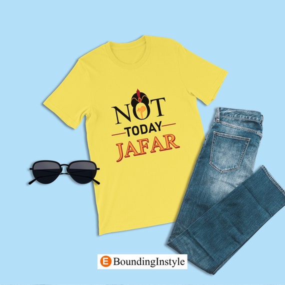 Disney Villain Shirt Not Today Jafar 