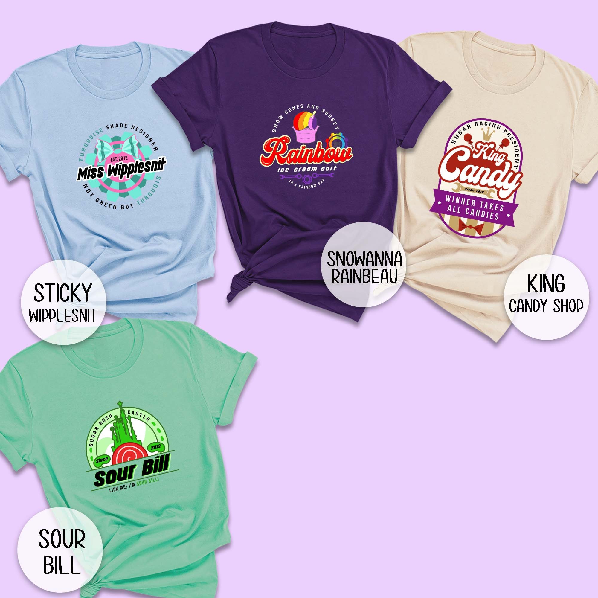 Wreck-it Ralph Shirt, Sugar Rush Racers, Disney World Family Shirts,  Disneyland Team Shirt, Disney Couple Shirts, Disney Trip Group Shirts - Etsy