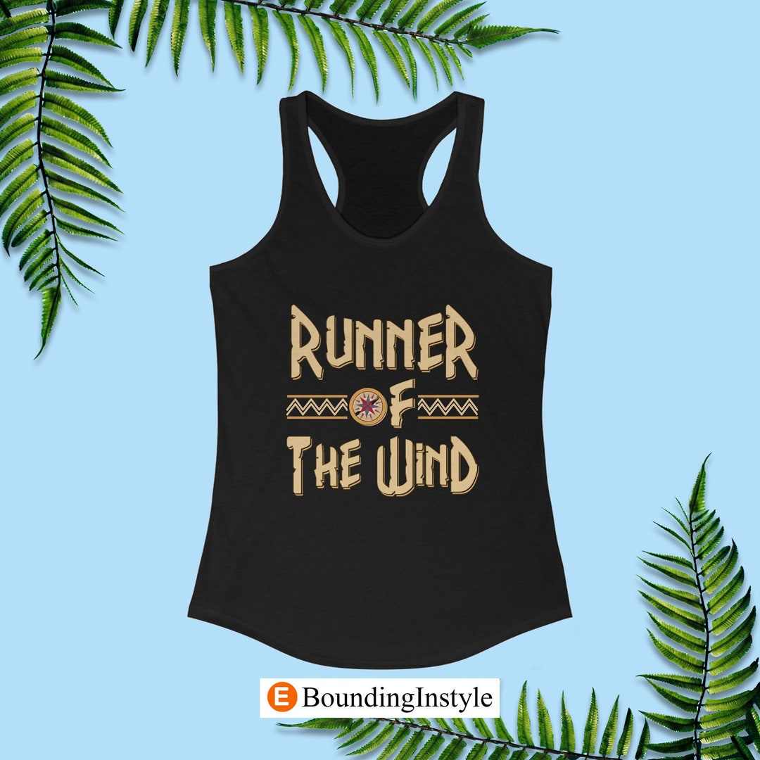 Camisetas de tirantes para correr de Pocahontas, Corredora del