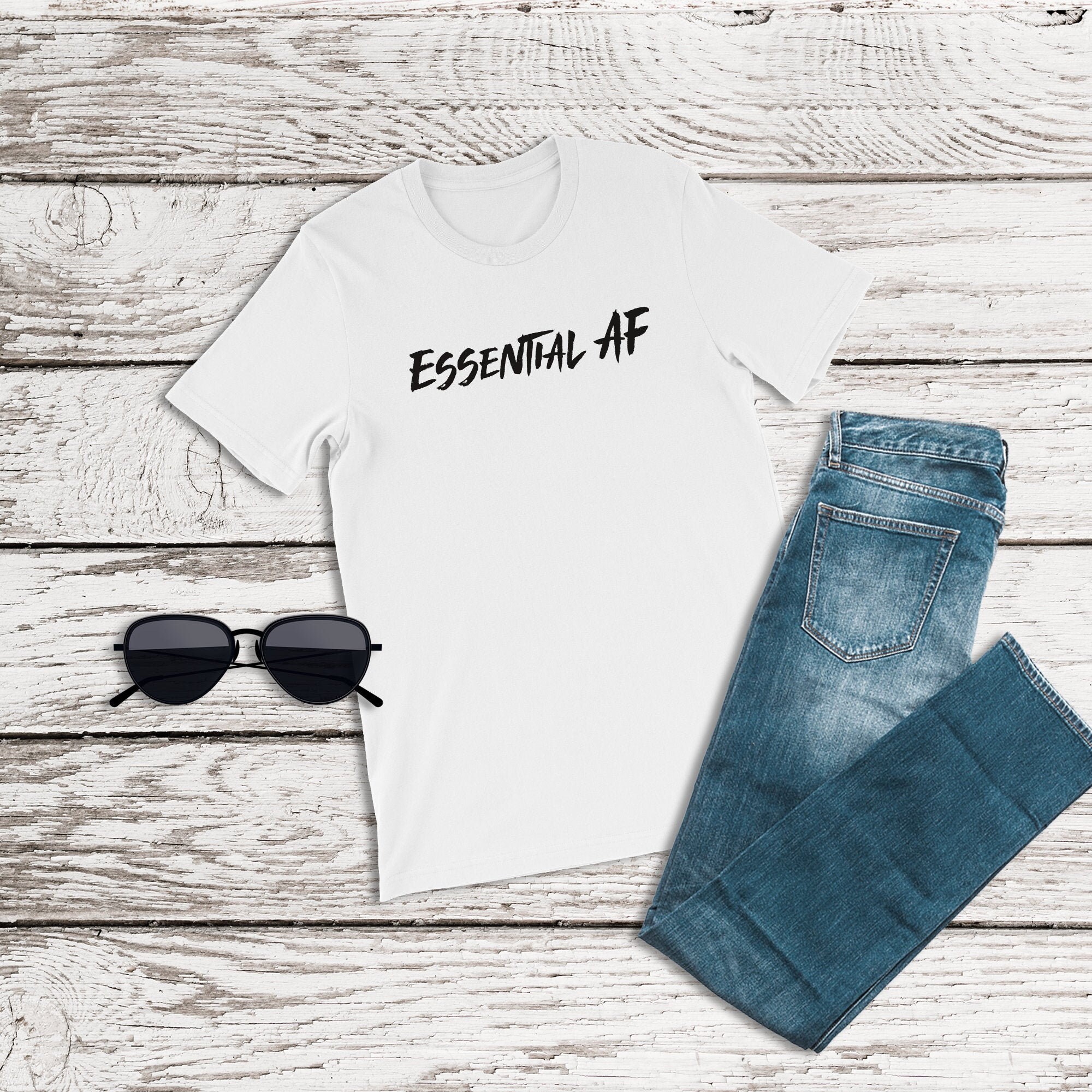 Funny Shirts Essential AF Quarantine 