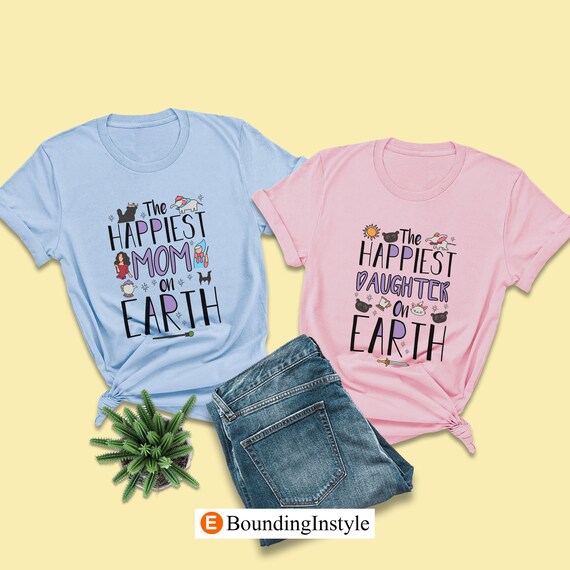 Disney Mom Shirt the Happiest Mom on 