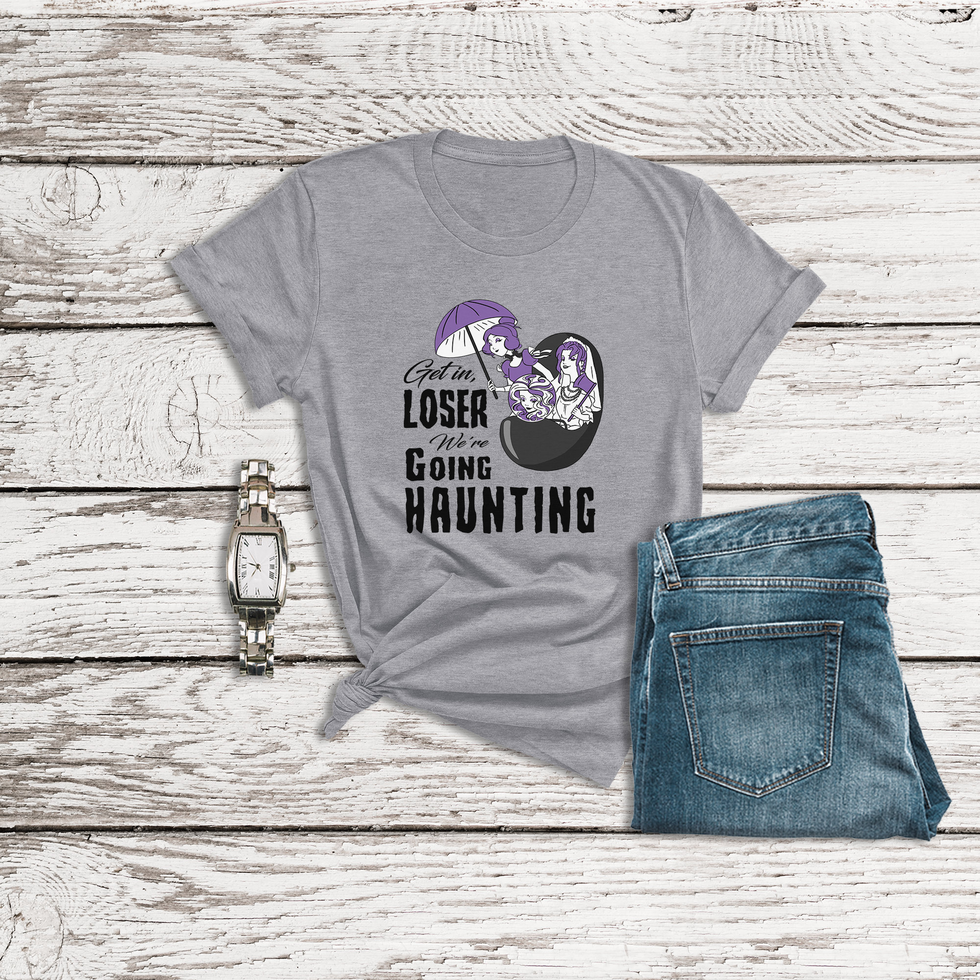 Haunted Mansion Shirt Get in loser We 