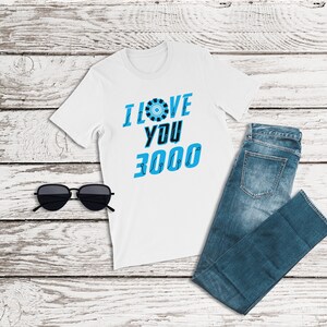 Avengers Shirt, I Love You 3000 Shirt, Three Thousand Dad, Iron Man Endgame, Disney Dad Shirt, Fathers Day Shirt, Gift for Dad from Daughter