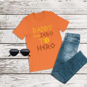 Hercules Shirts, Daddy from Zero to Hero Shirts, Disney World Shirts, Disneyland Shirts, Disney Dad Shirts, Fathers Day Shirt, Family Shirts