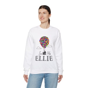 Pixar Up Sweatshirt, Ich bin Seine Ellie, Ellie Fredricksen Unisex Pullover, Disneyland Paar Pullover, Passend zu I&#39;m Her Carl