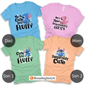 Lilo and Stitch Shirt, Ohana Shirt Est 2002, Retro Cute Lilo and Stitch Shirt, WDW Disneyland Matching Family Shirts, Magic Kingdom Shirt