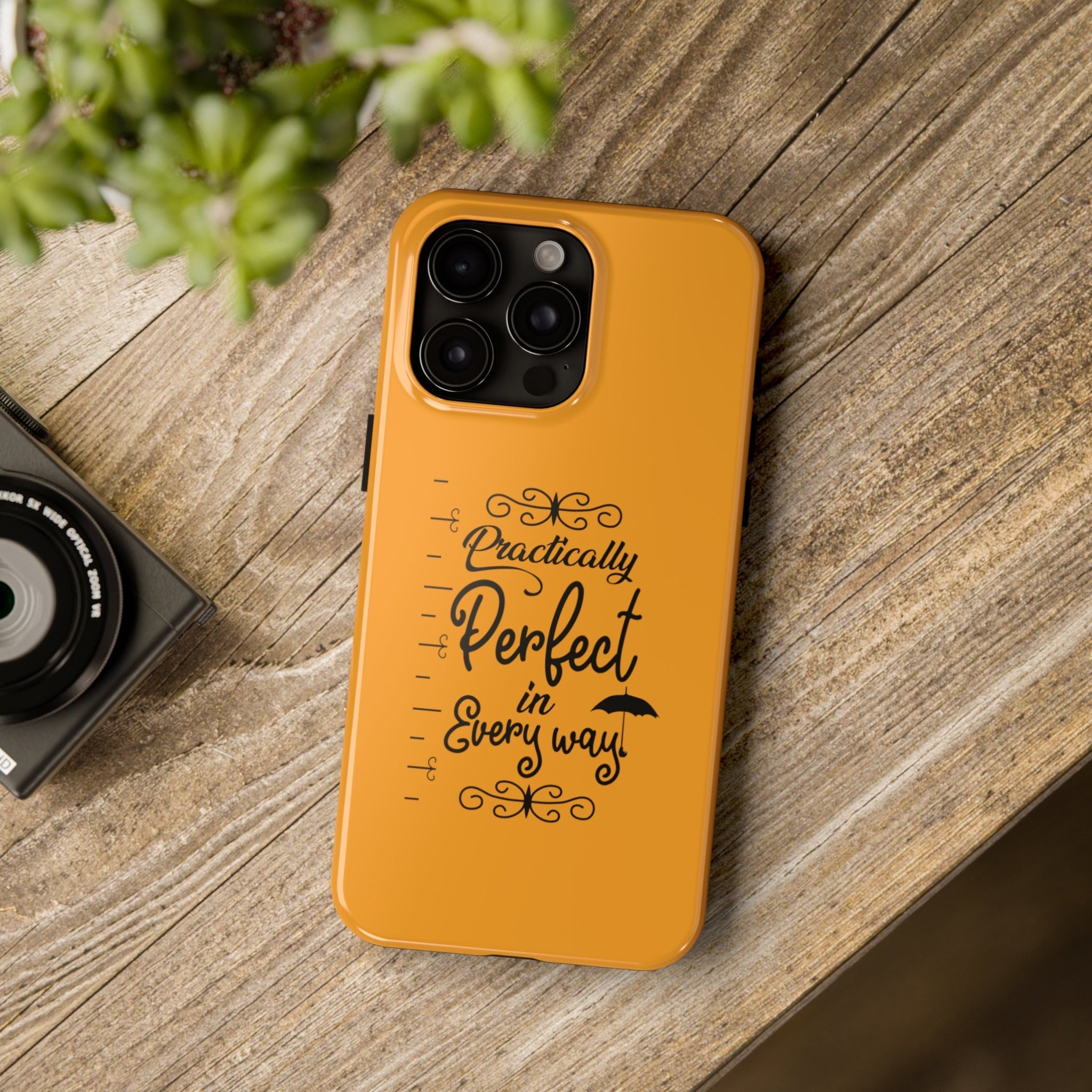 Mary Poppins All Model iPhone Cases, Practically Perfect in Every Way, Disney Movie Accessory Gift Idea, Tough & Slim Lightweight Case