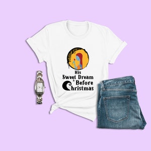 The Nightmare Before Christmas Couple Shirt, His Sweet Dream, Sally Ragdoll T-Shirt, Disney Couples Matching Shirt, Halloween-Themed Tshirt