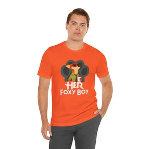 Zootopia 2 Shirt, Her Foxy Boy T-Shirt, His Carrots Tee, Nick Wilde Costume, Judy Hopps Cosplay, Animal Kingdom Outfit, Disney Couple Shirts