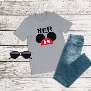 Mickey Mouse Shirts, Her Shirts, Disney Mickey Shirts, Mickey Ears Shirts, Disney Men Shirts, Disney Family Shirts, Disney Couple Shirts