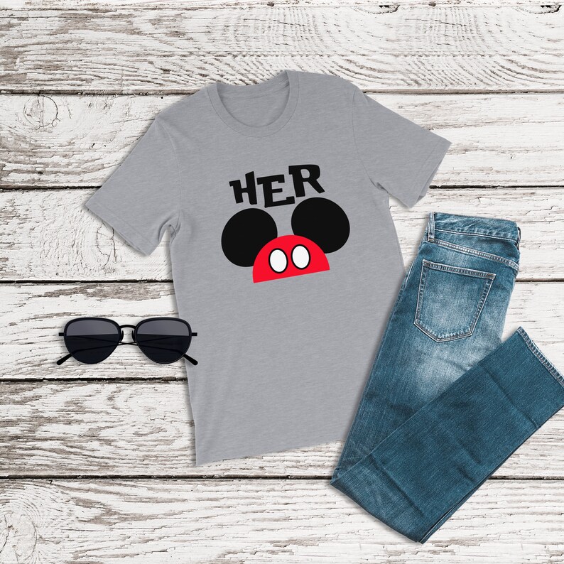 Mickey Mouse Shirts, Her Shirts, Disney Mickey Shirts, Mickey Ears Shirts, Disney Men Shirts, Disney Family Shirts, Disney Couple Shirts