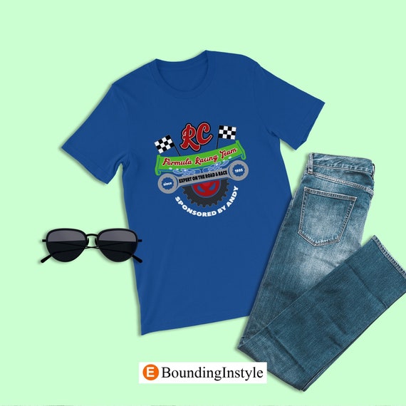 Disney Pixar Toy Story RC Tシャツ S Toy Story Shirt, RC Formula Racing Team, RC Car Shirt, Pixar