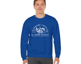 Sudadera navideña de Frozen, Puesto comercial y sauna de Wandering Oaken, suéter navideño de Disney, ropa de Magic Kingdom, jersey unisex de cuello redondo
