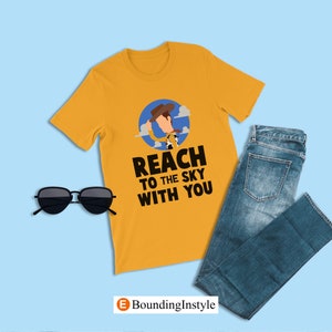 Toy Story Couples Shirt, Reach to The Sky With You, Woody Matching Bo Peep, Disneyland Honeymoon Tee, Disney Pixar Engagement T-Shirts