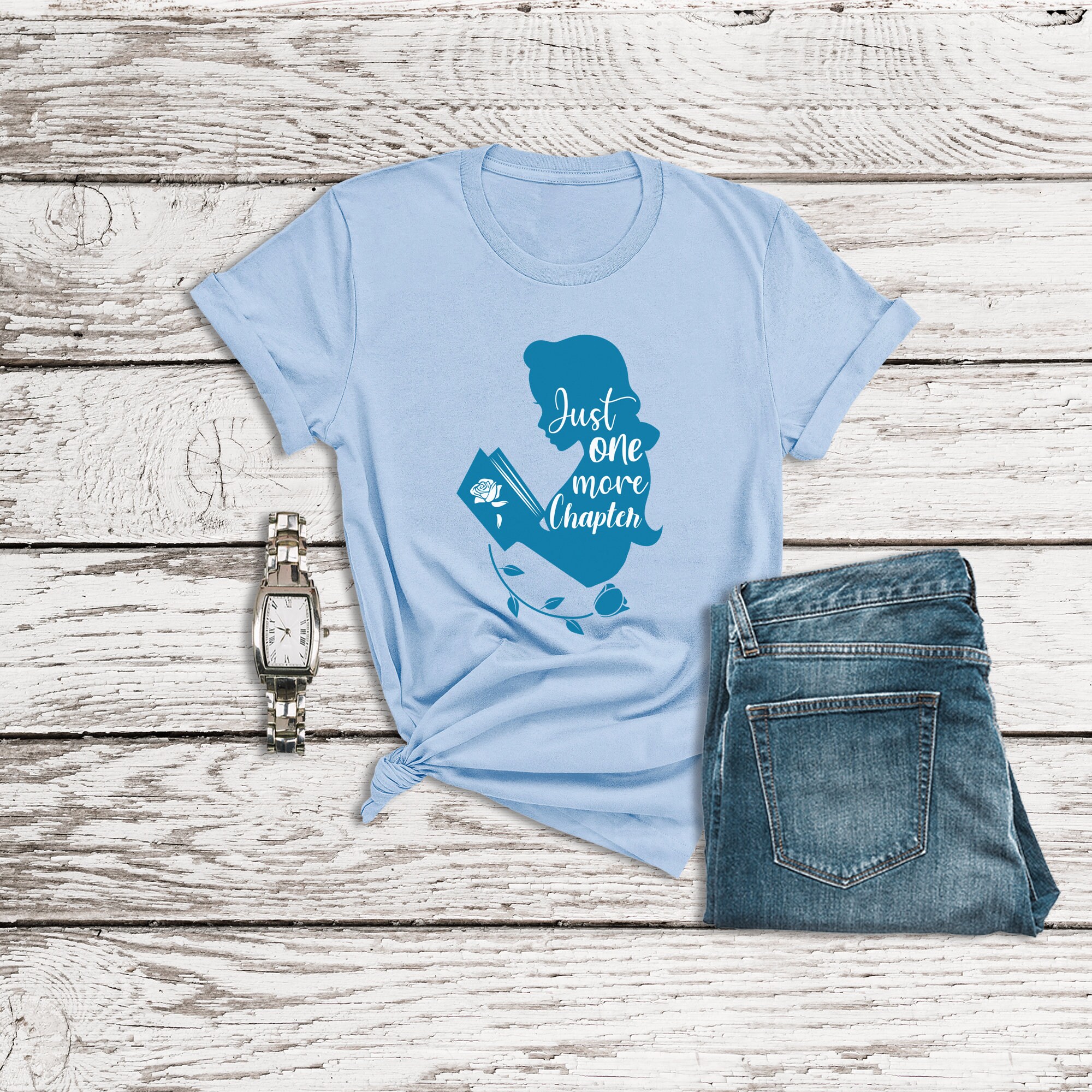 Beauty and the Beast Shirt Just One More Chapter Shirt - Etsy
