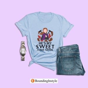 Frozen Couples Shirt, He’s My Sweet Fixer-Upper, Princess Anna Tshirt, Disney His Her Valentine Honeymoon Shirts, Anna Matching Kristoff
