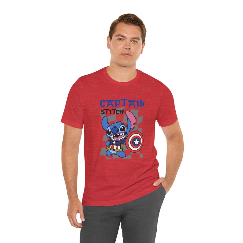 Stitch Marvel Shirts, Stitch Avengers Family Shirt, Retro Disney Character Tees, MCU Superhero, Deadpool, Thor, Spider-Man, Iron Man, Loki