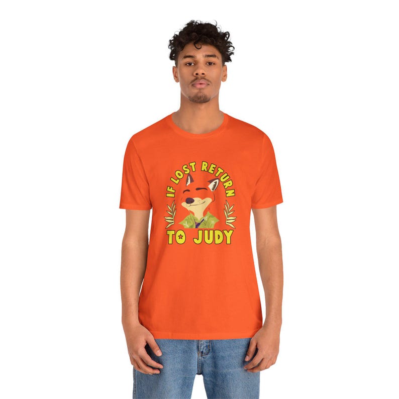 Zootopia 2 Matching Shirt, Nick Wilde T-Shirt, Judy Hopps Tee, If Lost Return to Judy, I am Judy, Animal Kingdom Outfit, Disney Couple Shirt