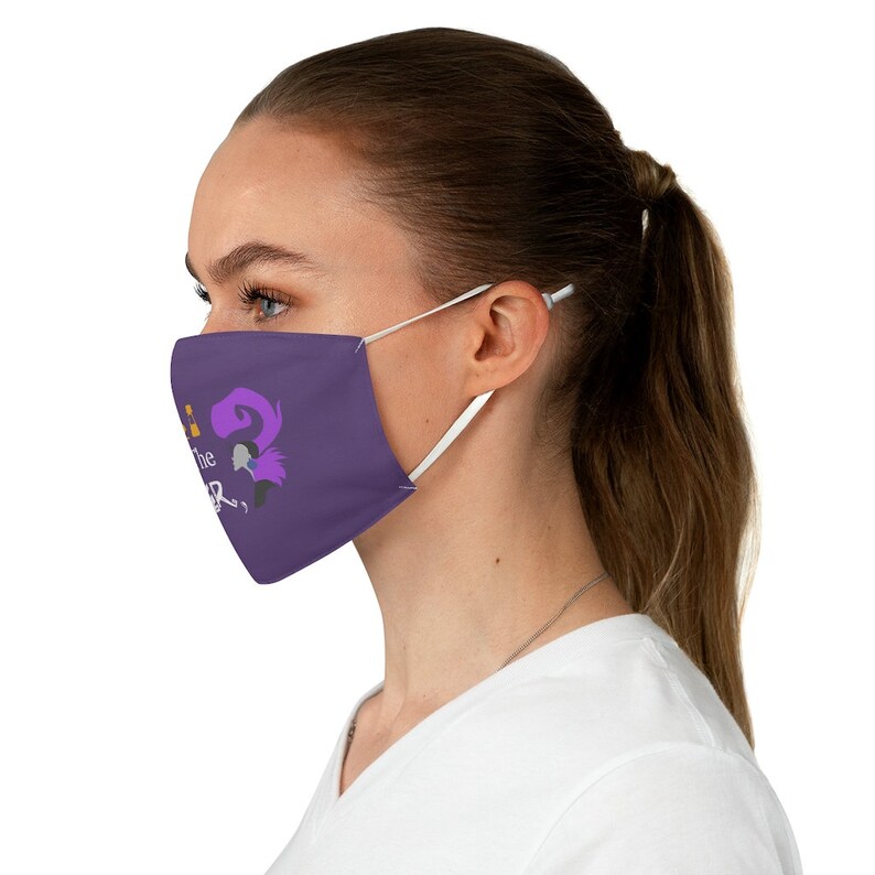 Disney Face Mask, Pull The Lever, The Emperor's New Groove, Adult Unisex Face Mask Made in USA, Washable Cloth Face Mask, Reusable Face Mask