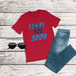 Avengers Shirt, I Love You 3000 Shirt, Three Thousand Dad, Iron Man Endgame, Disney Dad Shirt, Fathers Day Shirt, Gift for Dad from Daughter