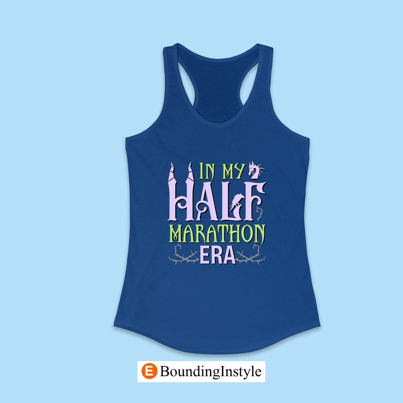 Maleficent Women's Tank Top, In My Half Marathon Era, Disney Villains Half Marathon Outfit, runDisney Running Apparel & Race Costume