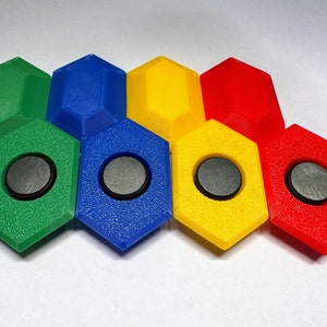 Zelda Rupee Magnets (set of 4)