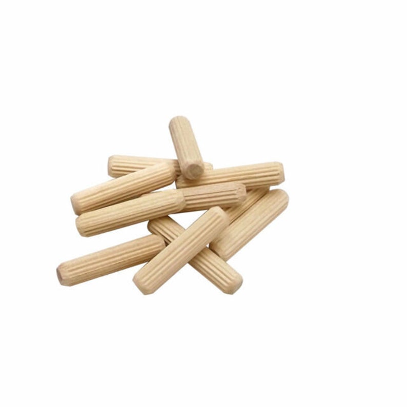 1/4 X 1 Wooden Dowel 100 / 1000 Lot Mushroom Dowels Etsy