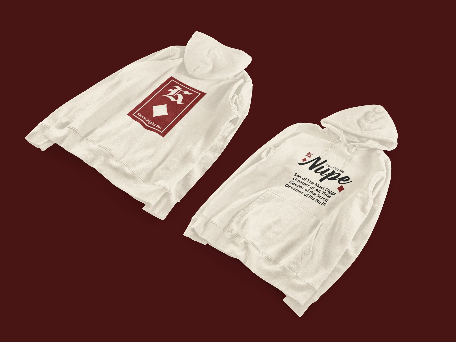 Kappa Alpha Psi Hoodie, Divine Nine Sweatshirt, Greek Lettered Clothing, NPHC Fashion