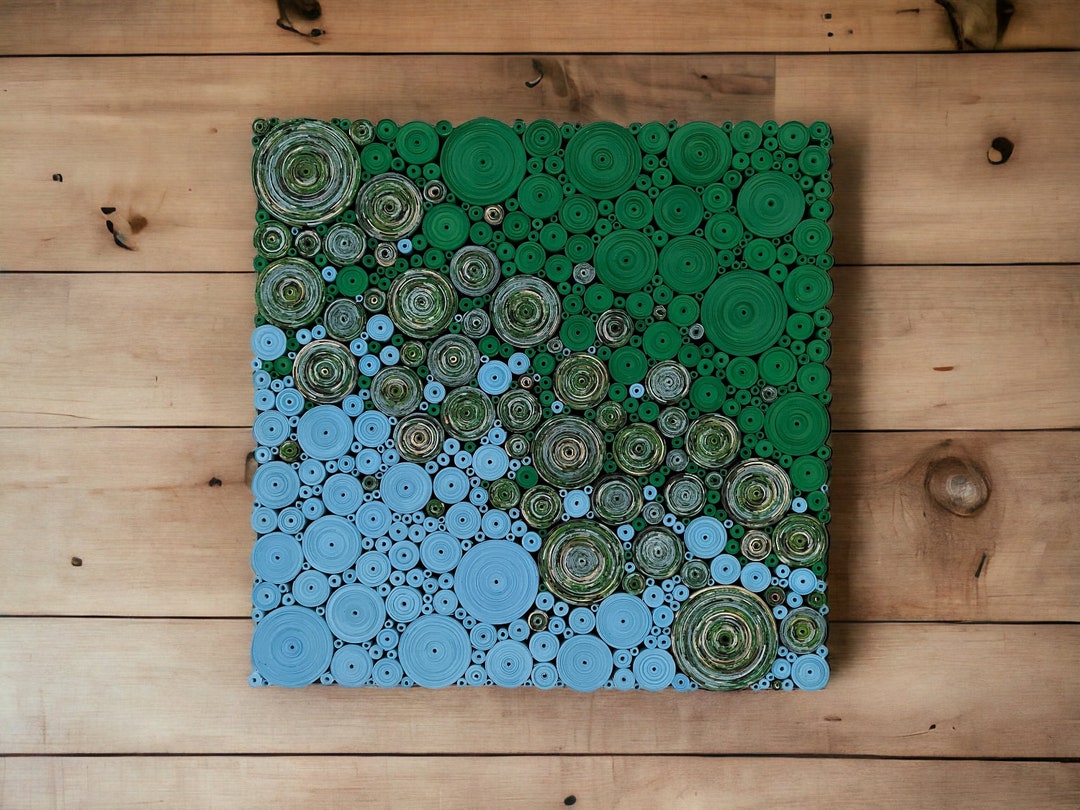 Abstract Quilled Wall Decor Quilled Paper Art 1st Etsy