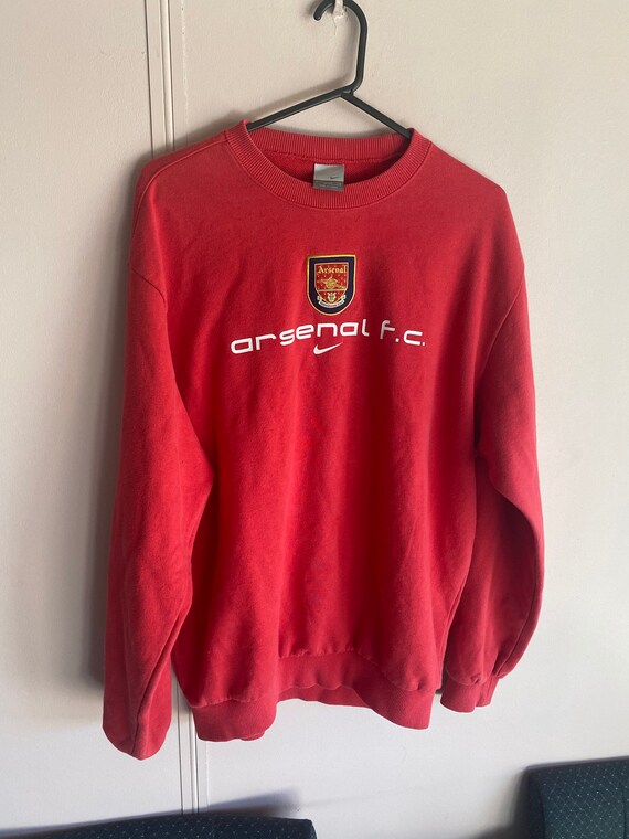 oorsprong Twee graden slepen Vintage Nike Arsenal Crewneck sweatshirt trui vintage Arsenal - Etsy  Nederland