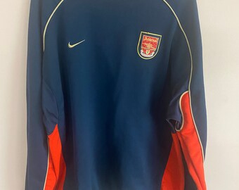 Vintage Nike Arsenal Crewneck sweatshirt sweater vintage Arsenal jersey