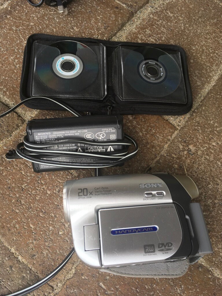 Vintage Sony Handycam Mini DVD RW reescribible videocámara Etsy