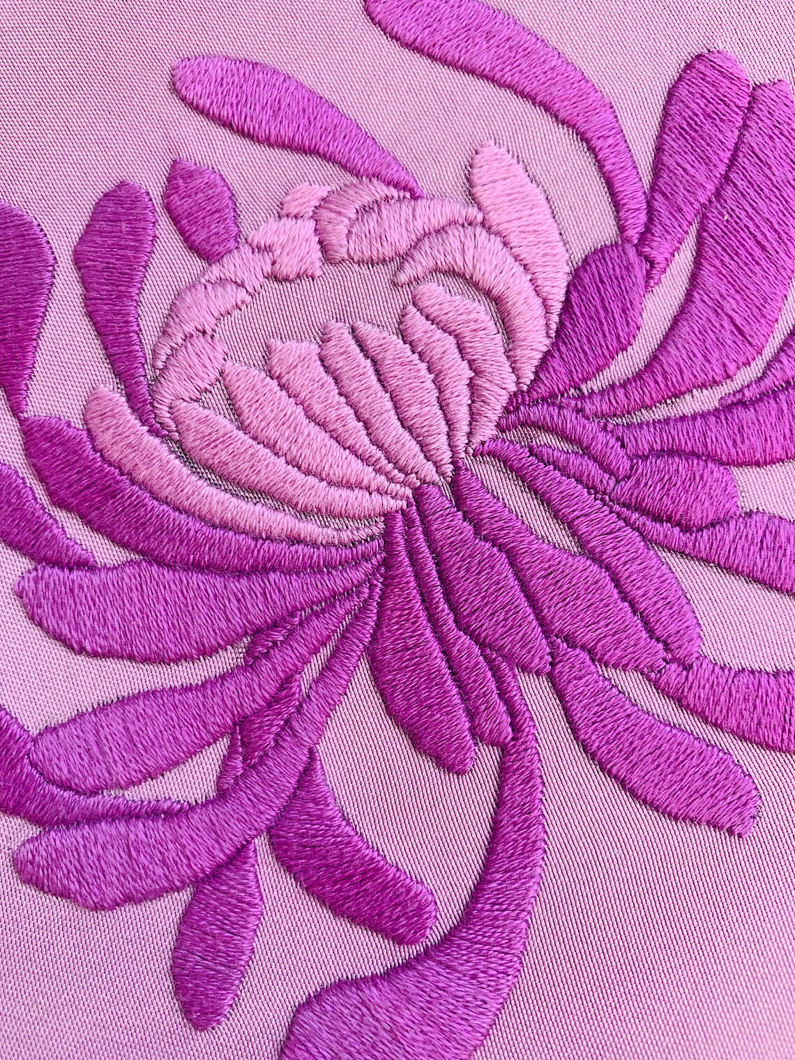 Botanical Embroidery Embroidered Wall Hanging Modern Hand Etsy