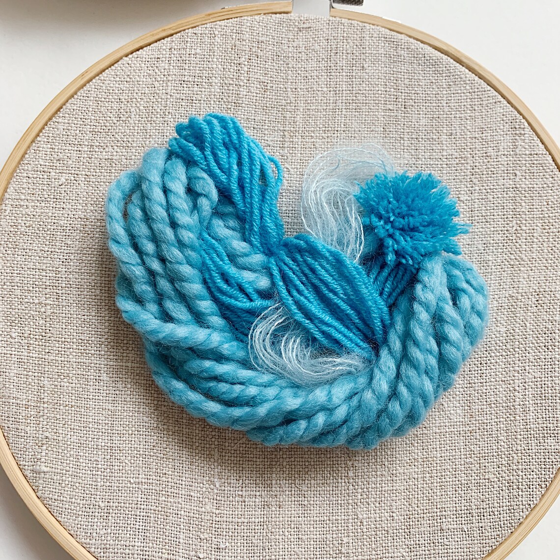 Abstract yarn embroidery 3d embroidery Etsy