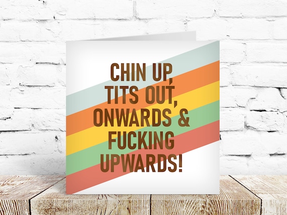 Funny motivational card for special friend girl bestie break up sorry thinking of you divorce