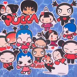 Pucca Stickers 14 pack image 1