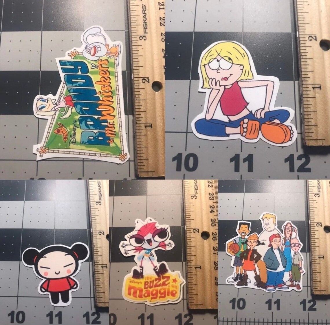 15 Pack Disney Cartoon Stickers Etsy