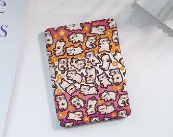Cartoon Cute Kindle Case Custom For Paperwhite 1/2/3/4,Kindle 2019/2022,Kindle Paperwhite Cover, Kindle Case With Auto Wake/Sleep